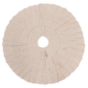 Jupe de sapin de No&euml;l ronde style r&eacute;tro avec bord &agrave; volants pour d&eacute;coration de f&ecirc;te &agrave; la maison (1 pi&egrave;ce) - Neuf