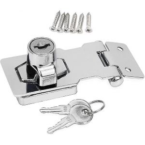 Verrou de tiroir/armoire avec vis et cl&eacute;s pour plus de s&eacute;curit&eacute; - Neuf