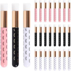 Lot De 24 S De Shampoing Pour Cils - De Nettoyage Pour Cils - De Nettoyage Pour Les Pores Du Nez - De Nettoyage Pour Extensions De Cils - De Nettoyage Cosmétique Pour - Neuf