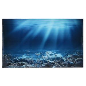 Autocollant De Fond D'aquarium R&eacute;cif Corail Vibrant - Papier Peint En Pvc Pour Aquarium Pour Une Superbe D&eacute;coration Sous-Marine - Neuf