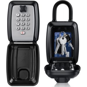 Boite À CLÉS BALALA Safe Serrure À Combinaison, Grande Boite À CLEFS Murale CLÉS, BOÎTE À CLÉ SÉCURISÉE Exterieur avec Code 12 Chiffres, COFFRES FORTS À CLÉS pour L'ÉCOLE DE Garage À Domicile AIRBNB - Neuf