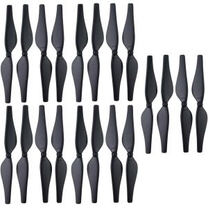 Letnerny-Accessoires 20pcs H&eacute;lice Pour Dji Tello Photographie A&eacute;rienne Drone T&eacute;l&eacute;commande Avion Pagaie Noir-Bllrc - Neuf