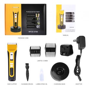Tondeuse A Cheveux Electrique Rechargeable Avec Ecran Lcd Et Rasoir A Pain Pour Coupe De Cheveux Aux Etats-Unis - Neuf