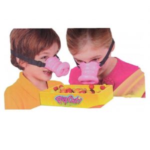 2 Pcs Délicat Nez De Cochon Jouet Jouet Amusant Costume De Cosplay Animal Masque Avec Bande Élastique Dés Parent-Enfant Interactif Set De Cadeau D'anniversaire Pour Les Enfants - Neuf