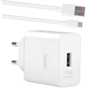 66w Supercharge Chargeur Pour Huawei Honor 90 Lite 200 Lite,66w Chargeur Rapide Usb C 6a Avec Câble De 1m Pour Honor Magic6 Lite,Mate 60/50,Pad X9,P60,P30 Pro,Pad 9 X9 X8a,Magic 7 Lite - Neuf