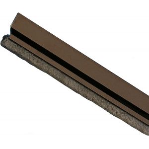 Boudin de Porte Adhésif en Aluminium,Anti Courants d'air et Insectes|Installation Facile sans Perçage|Durabilité Supérieure,Zingage,820 mm,Aluminium - Neuf