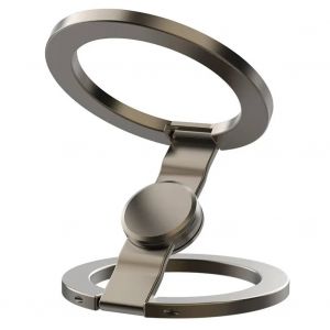 T&eacute;l&eacute;phone Portable 360 &deg; Support Magn&eacute;tique Rotatif Pour Support De Bague En M&eacute;tal Portable Pliable Magsafe Pour Iphone S&eacute;rie 17/16/15.Rotatable A. - Neuf