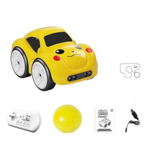 Voiture rc capteur intelligent télécommande dessin animé mini voiture radiocommandée voitures électriques mode musique - Neuf