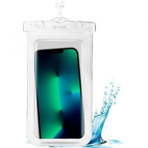 Muvit for Change Housse d'Eau universelle jusqu'&agrave; 6,5" IPX8 Blanc - Neuf