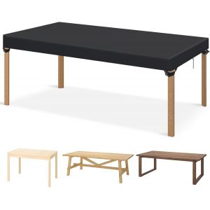 Sjzg-Housse De Table De Jardin R&eacute;sistante &Agrave; L'hiver - 200 X 100 X 15 Cm - Housse De Protection Pour Table De Jardin, Table De Terrasse - Tissu Oxford 420d Imperm&eacute;able - Neuf