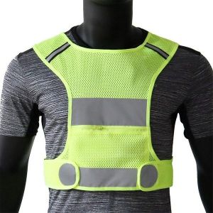 Gilet De Sécurité Réfléchissant Ultraléger Pour La Course, La Marche Et Le Vélo ¿ Visibilité À 360°, Coupe Confortable, Design Réglable, Adapté À Toute La Famille - Neuf