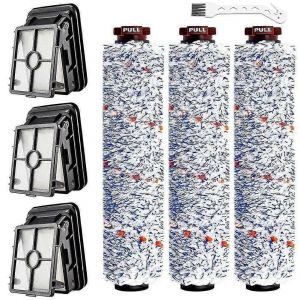 Brosse &agrave; rouleau et filtre pour aspirateurs Bissell CrossWave 1866 1868 - Neuf