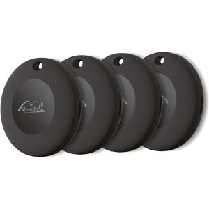 MEVRONISSHOP-Life Tag Android 4-Pack, Bluetooth Localisateur Intelligent Compatible avec &iquest;Localiser de Google&iquest;, Compact Android Tracker &Eacute;tanche, Smart Air Tracer Tag Android pour Cl&eacute;s, Bagages et Ani - Neuf