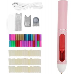 Chenquansarl-Pistolets À Colle Électriques, Stylo À Colle Sans Fil Pistolet À Colle C Coloré Avec Mini-Sticks De Colle Diy 2200mah Batterie Au Lithium Usb Rechargeable, Pièces À - Neuf