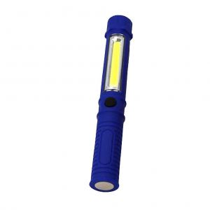 Lampe de travail LED COB avec base magn&eacute;tique et clip, lampe torche compacte - Neuf