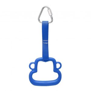 Anneau De Gymnastique Pour Enfants Abs Monkey Style Pull Up Anneau Avec Sangle De Suspension Équipement D'escalade Pour Enfants En Plein Air Bleu - Neuf