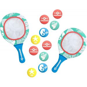 KAL-Jeu De Capture De Plong&eacute;e, En Neopr&eacute;ne, 1 Filet Et 5 Poids D'Immersi&oacute;n De Diff&eacute;rentes Couleurs Et Poids, Encourage La Vitesse De R&eacute;action Sous L'Eau, 970295 - Neuf