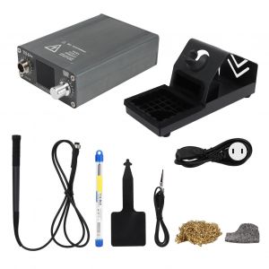 XYONG Station de soudage numerique intelligente thermostatique portable haute frequence, fer a souder electrique, kit de bricolage 100-240 V, prise americaine - Neuf