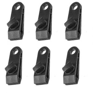 12 Pcs Tarp Clips, Heavy Duty Tarp Clips, Tarp Clips, Clamp Tarp Awning Clamp Set, Tent Clip Pour L¿Extérieur - Neuf