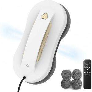 NouvelHorizonstore-Robot lave-vitre intelligent &agrave; double pulv&eacute;risation &iquest; Nettoyeur de vitres &eacute;lectrique automatique avec t&eacute;l&eacute;commande, pour fen&ecirc;tres int&eacute;rieures/ext&eacute;rieures, id&eacute;al immeubles &eacute;lev&eacute;s, o - Neuf