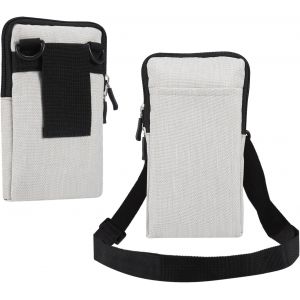 KAL-Pochette De Ceinture Pour Téléphone, Petit Sac Bandoulière Femme, Petit Sac Epaule Pour Téléphone Portable Sac De Ceinture Clip Poche Porte-Monnaie Messager Sacoche Housse De Transport Ceinture - Neuf