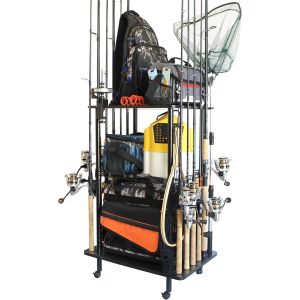 Lbgwp60-Supportde Canne À Pêche Et Support De Rangement Pour Matériel De Pêche - Neuf