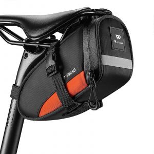 Selle De V&eacute;lo Tube De Sac Imperm&eacute;able &Agrave; L'eau Sous La Selle De Stockage Pour Les V&eacute;los De Grande Capacit&eacute; De D&eacute;gagement Rapide Orange - Neuf
