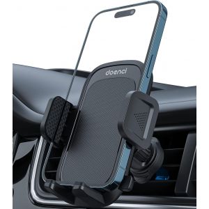 LORANKA-Support T&eacute;l&eacute;phone Voiture [Clip de Qualit&eacute; Militaire] Porte T&eacute;l&eacute;phone Voiture pour Smartphone 4-7"", Accroche Telephone Voiture Rotatif &agrave; 360 Degr&eacute;s pour iPhone/Samsung/Xiaomi/Huawei - Neuf