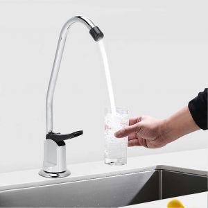 Robinet de cuisine universel Robinet Col de cygne Évier Type de presse Alliage de cuivre Ménage G1 / 4 pouces - Neuf