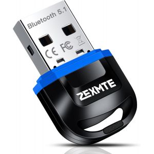 NAERYUTYI-Adaptateur Bluetooth Usb 5.1,Dongle Bluetooth Sans Fil Émetteur Récepteur Pour Ordinateur Portable,Pc,Compatible Avec Windows 11/10/8/7/Xp,Souris,Clavier Et Casque - Neuf