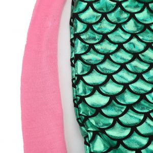 Maillot De Bain Sirene Vert Pour Bebe Et Enfant, Avec Bandeau Rose, Pour Sports Nautiques (N¡Ã 1) - Neuf