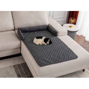 Tapis Imperm&eacute;able Pour Chiens Et Chats (120 Cm) - Gris - Neuf