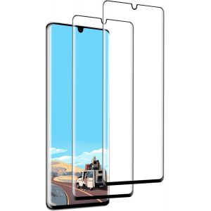CAUC-Protection D'&eacute;cran pour Huawei P30 Pro, 2 Pi&egrave;ces Vitre Protection de Anti Rayures, Duret&eacute; 9, Transparent HD, Sans Bulless, Film - Neuf