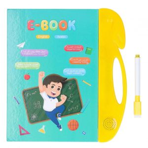 Livre de son &eacute;lectronique anglais arabe enfant avec stylo 10 pages enfants apprenant enfant arabe livre de lecture - Neuf