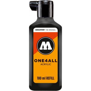 Kalanka-One4all Refill Acrylique Couleur 180 Signal Noir 180 Ml Encre De Recharge Pour Marqueur Permanent - Neuf