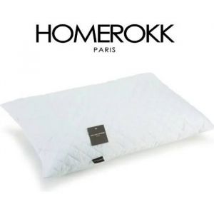 Oreillers &Agrave; M&eacute;moire De Forme - Homerokk - 50x70 Cm - 100% Polyester - Lavable &Agrave; 40&deg; - Confort M&eacute;dium - Neuf