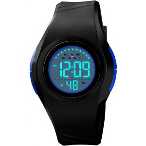 Eryi-Sport Montre Femme Et Enfant Digitale 50m Etanche Outdoor Militaires Électronique Chronomètre Date Plastique Caisse Et Caoutchouc Ruban Montres Bracelet - Neuf