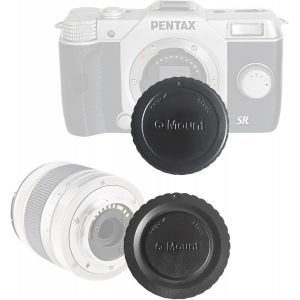 Corps d'appareil Photo et Bouchons d'objectif arrière, Compatible avec Les appareils Photo PQ/Q10/Q7/Q-S1 sans Miroir interchangeables - Neuf
