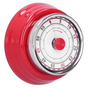 (Rouge)Minuter Ie De Cuisine Mécanique Cuisine Étude Horloge Rappel Étudiant Ob - Neuf