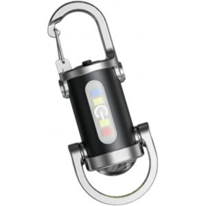 Petite Lampe De Poche Pour Porte-Clés ¿ Lampe De Poche Compacte ¿ Rechargeable À Charge Rapide Par Porte-Clés Pour Et Chasse En Plein Air - Neuf