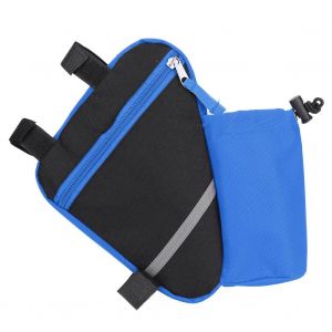Kits De Reparation De Velo, Outils, Sac, Porte-Velo, Triangle, Bouteille D'eau, Bouilloire, Sacs, Accessoire De Velo, Bleu - Neuf