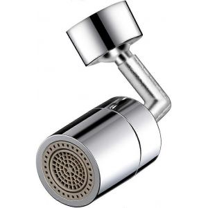 Robinet Avec Filtre Anti-&Eacute;claboussures, T&ecirc;te De Pulv&eacute;risation Rotative &Agrave; 720&deg;, Conception &Agrave; Double Joint Torique, Anti-&Eacute;claboussures, Mousse Enrichie En Oxyg&egrave;ne, Filtre &Agrave; Filet &Agrave; 4 Couches, 2 Modes, Non - Neuf