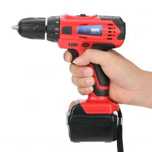 Perceuse-visseuse electrique sans fil rechargeable 21 V (prise britannique, 220 V) - Neuf