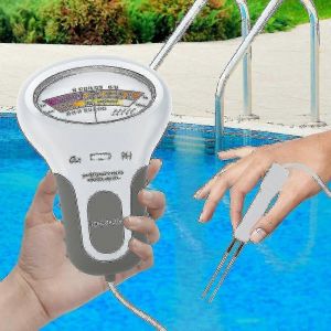 Analyseur De Qualit&eacute; De L'eau, Testeur Num&eacute;rique De Chlore Et De Ph (Cl2) Pour Piscines Et Spas Avec Sonde Pour Piscines R&eacute;sidentielles Ou Spas. - Neuf
