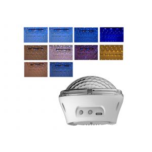 Veilleuse Projecteur D'&eacute;toiles Avec 4 Modes Et Minuterie Pour Enfants - Neuf