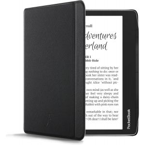 KALANKA-Forefront Cases Étui pour Pocketbook Era et Pocketbook Era Color (Colour) - Noir - Mince, Léger et Protection Coque, Fonction Automatique Veille/Réveil Intelligente Étui (Housse) - Neuf