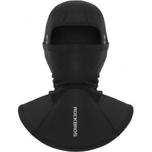 Cagoule Moto Hiver,Balaclava Cagoule De Vélo Homme Polaire,Élastique Respirant Avec Trous De Lunettes Coup-Vent Anti-Froid Pour Homme Femme Pour Cyclisme,Ski,Moto,Sports En Plein Air S L - Neuf