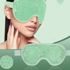 Refroidissement Masque Pour Les Yeux, Réutilisable Gel Pour Les Yeux Masque Pour Les Yeux Gonflés, La Glace Masque Pour Les Yeux Avec De Doux En Peluche De Sauvegarde Pour Les Cernes, Les Migraines - Neuf
