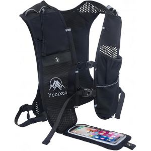 Jgd-Gilet De Course Pour Homme Et Femme, Sac &Agrave; Dos D'hydratation L&eacute;ger Avec Sac Pour T&eacute;l&eacute;phone &Agrave; &Eacute;cran Tactile Pour Randonn&eacute;e, Trail, Cyclisme, Course, Marathon, Course &Agrave; Pied, Essentiels - Neuf
