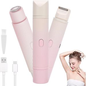 Rasoir Electrique Femme,&Eacute;pilateur Facial Pour Femme,Rasoir Femme Electrique,Epilateur Visage Femme,Rasoir Intime Pour Femme,Pour Le Visage,Le Haut,Les L&egrave;vres,Le Menton,Les Aisselles - Neuf